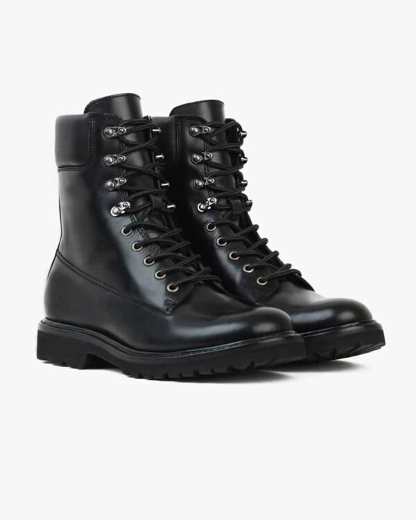 bota-5 Botines cordones casual hombre negro