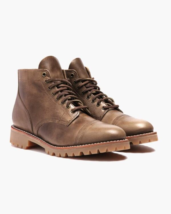 bota-8 Botines cordones punta redonda hombre trabajo
